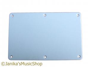 REAR BRIDGE PLATE COVER STRATOCASTER BLANK WHITE